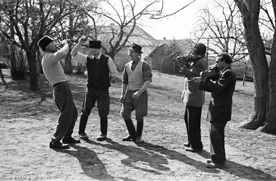 Verbunk. Tiszakanyár, 1956.