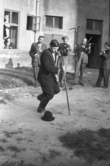 Kondástánc. Császárszállás, 1956.