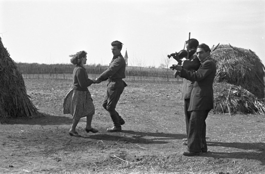 Csárdás. Kékcse, 1956.