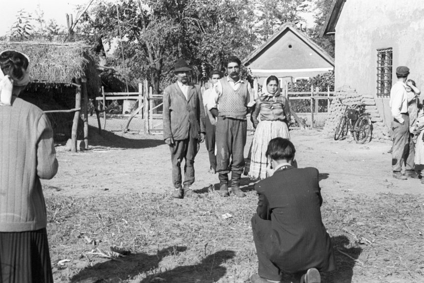 Táncosok. Nyírvasári, 1956.